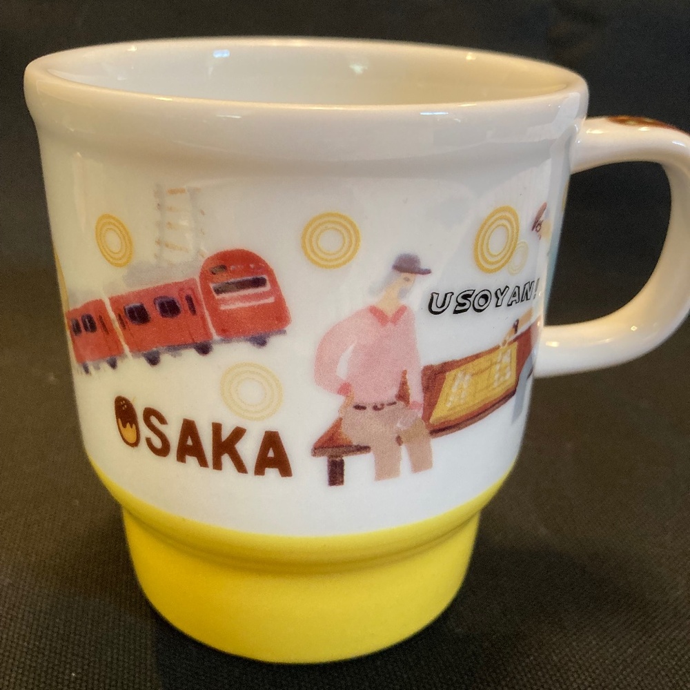 Starbucks Osaka mug.  Japan Geography Series City Mug